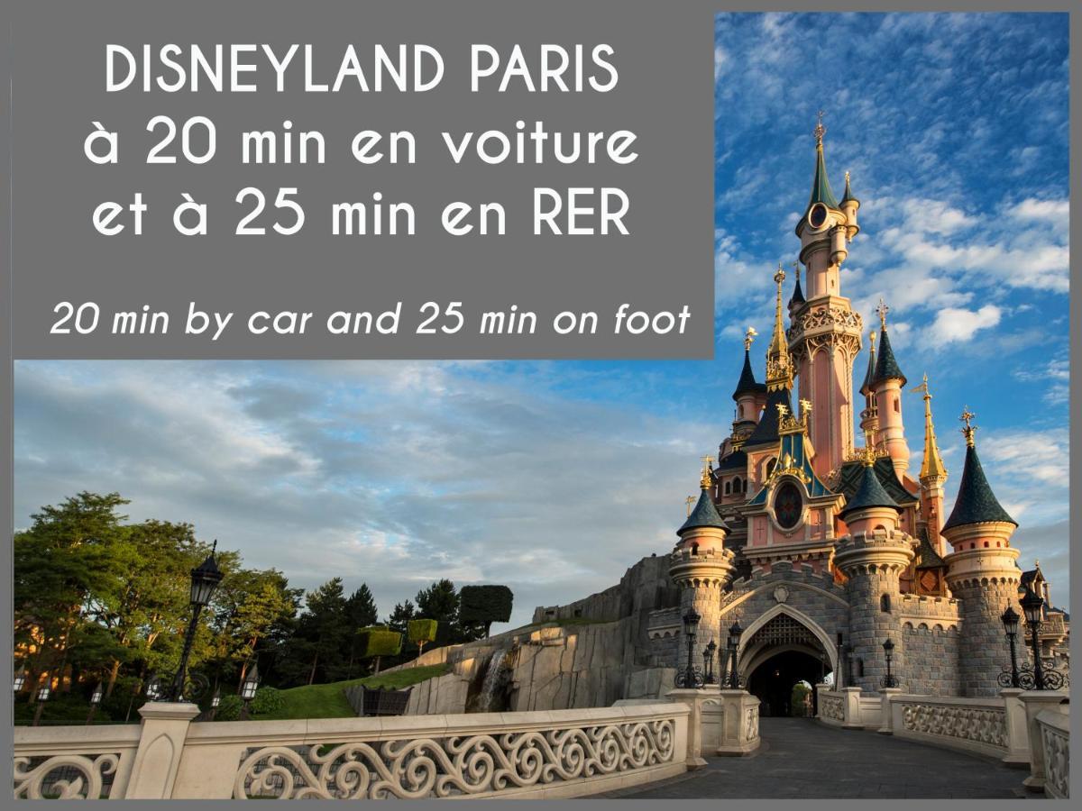 Cosy Case Between Disney And Paris Champs-Sur-Marne Bagian luar foto